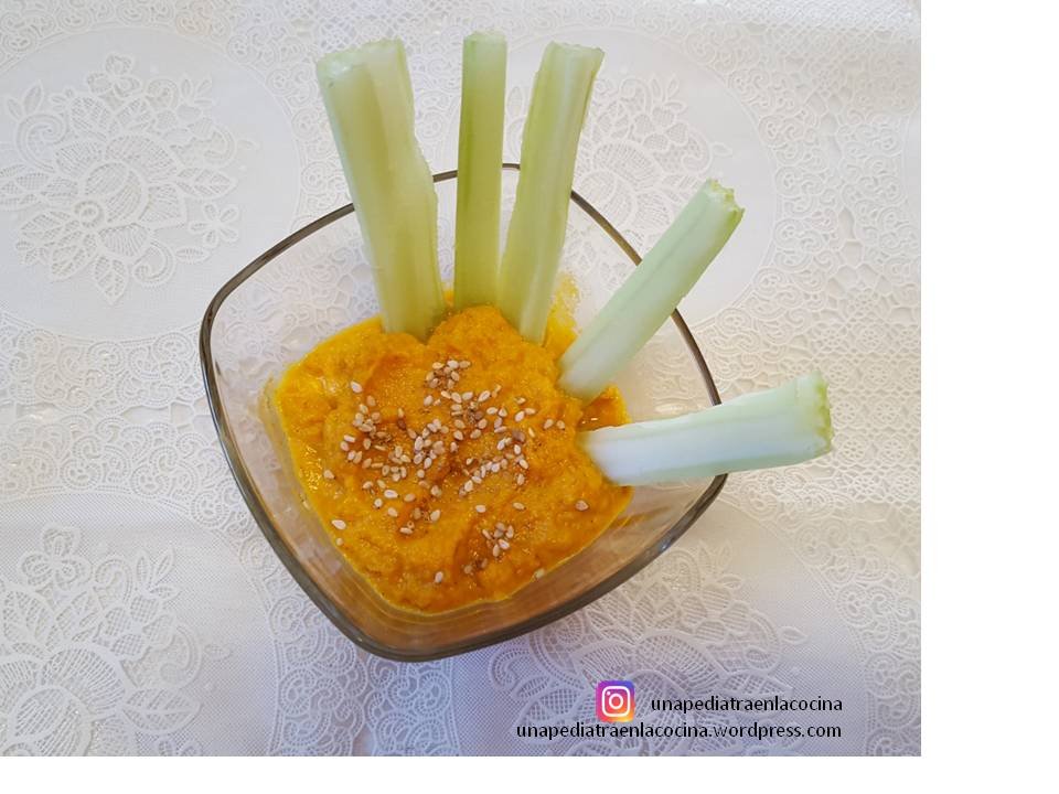 hummus zanahoria