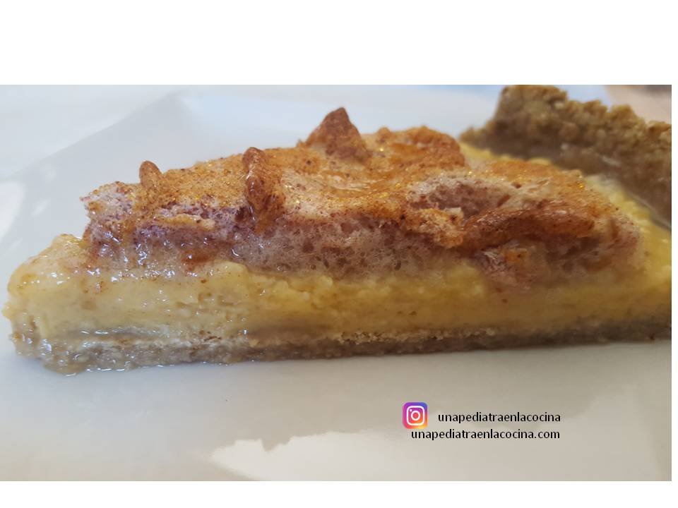 pastel de limón porción